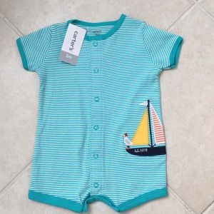 NWT Carter’s Infant Boys one piece suit